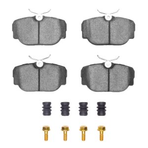 Land Rover Discovery Brake Pads - Rear - R1 Concepts - Semi Met - `94-`04
